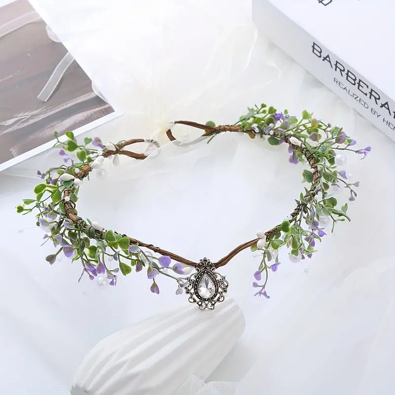 Flower Headpiece Enchanting & Bohemian - #shop_name TMHeadbands