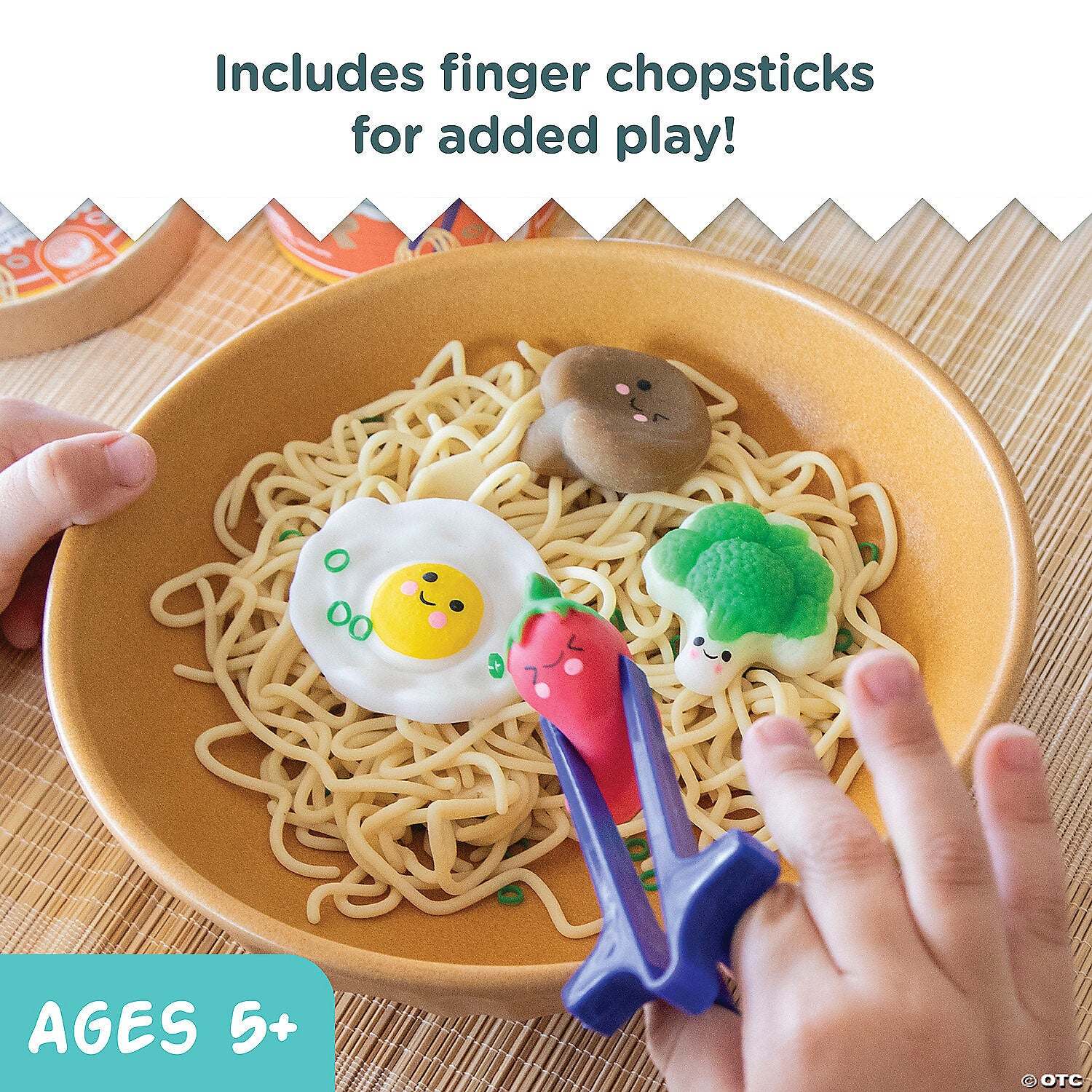 Foodie Fidgets Ramen Noodles and Toppings