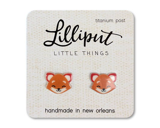 Fox Earrings - #shop_name Lilliput Little ThingsBoutique Jewelry