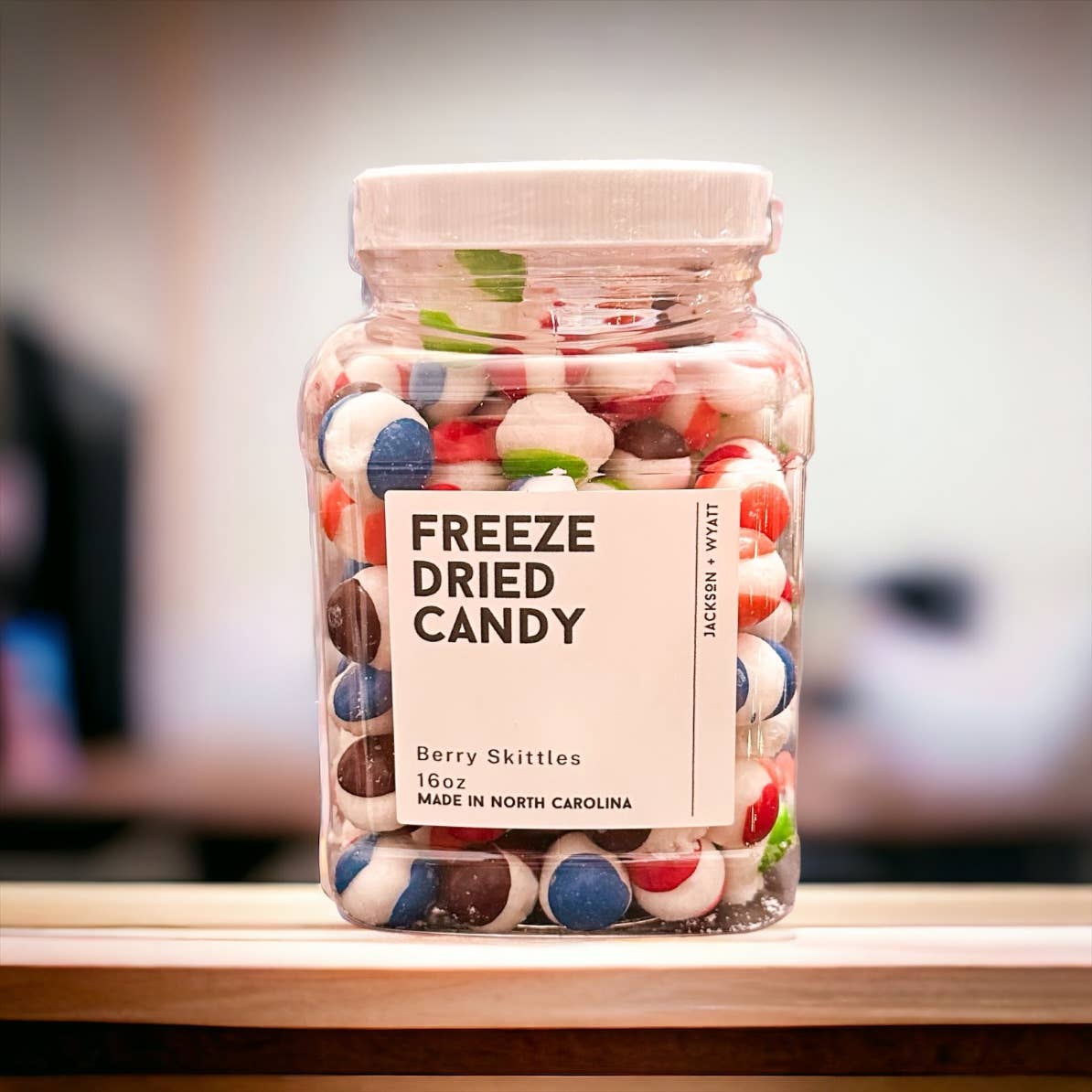 Freeze Dried Berry Skittles - 16oz Tub - Resealable - Candy - #shop_name Jackson + WyattGifts
