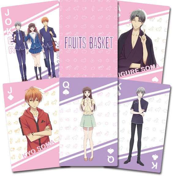 Fruits Basket Group #1 Playing Cards - #shop_name Great EasternPlaying Cards