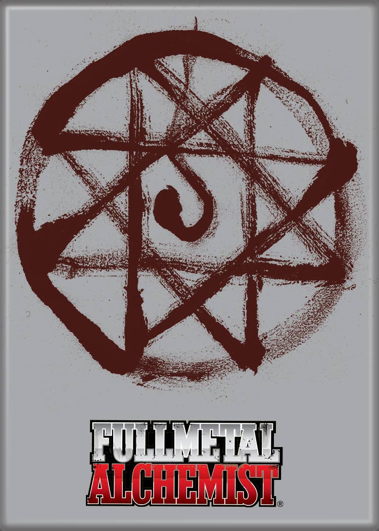 Fullmetal Alchemist Blood Seal Magnet - #shop_name Ata BoyMagnets