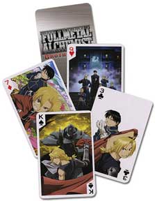 FULLMETAL ALCHEMIST BROTHERHOOD PLAYING CARDS - #shop_name Great EasternPlaying Cards