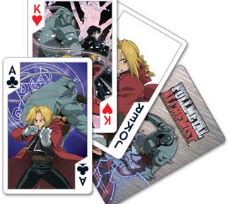 FULLMETAL ALCHEMIST PLAYING CARDS - #shop_name Great EasternPlaying Cards