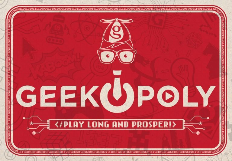 GeekOpoly Board Game - #shop_name Late For the SkyBoard Games