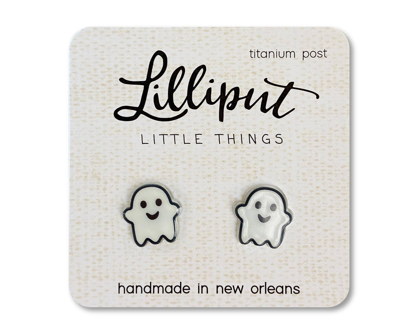 Ghost Earrings - #shop_name Lilliput Little ThingsGifts