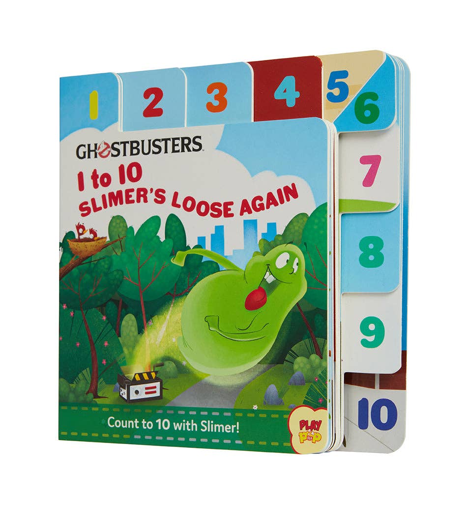Ghostbusters: 1 to 10 Slimer's Loose Again (Board Book) - #shop_name Insight EditionsGifts