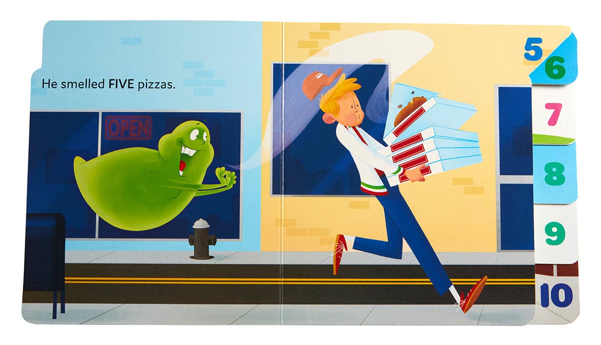 Ghostbusters: 1 to 10 Slimer's Loose Again (Board Book) - #shop_name Insight EditionsGifts