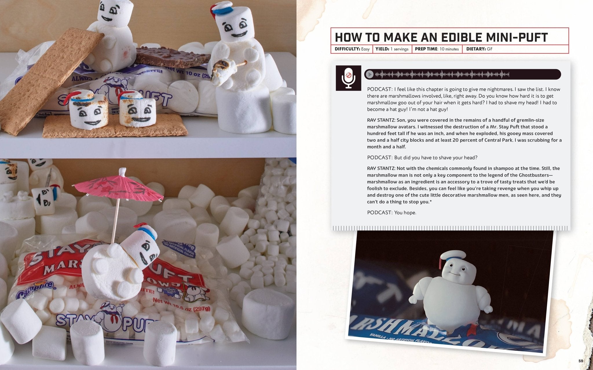 Ghostbusters: The Official Cookbook - #shop_name Insight EditionsGifts