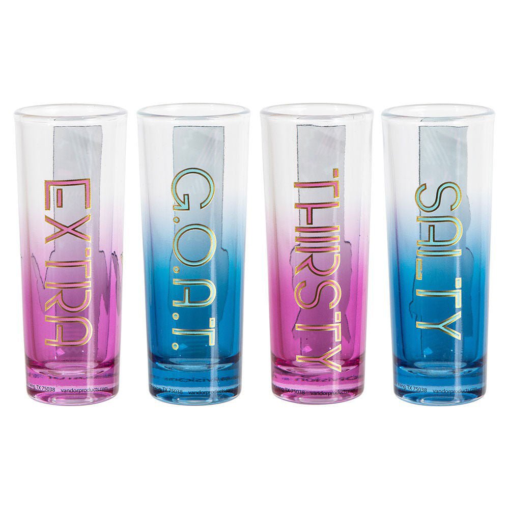 Golden Girls 2 oz. Tall Shooter Glasses - Set of 4 - #shop_name BioworldDrinkware