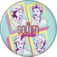 GOLDEN GIRLS CAST BUTTON 1.25" - #shop_name Ata BoyButtons