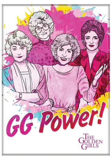 Golden girls GG Power magnet - #shop_name Ata BoyMagnets