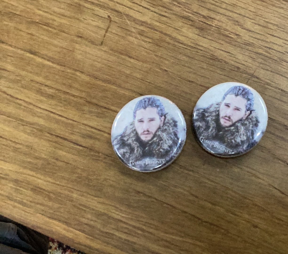 GOT JON SNOW BUTTON - #shop_name Ata BoyButtons