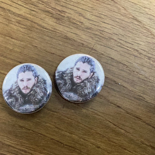 GOT JON SNOW BUTTON - #shop_name Ata BoyButtons