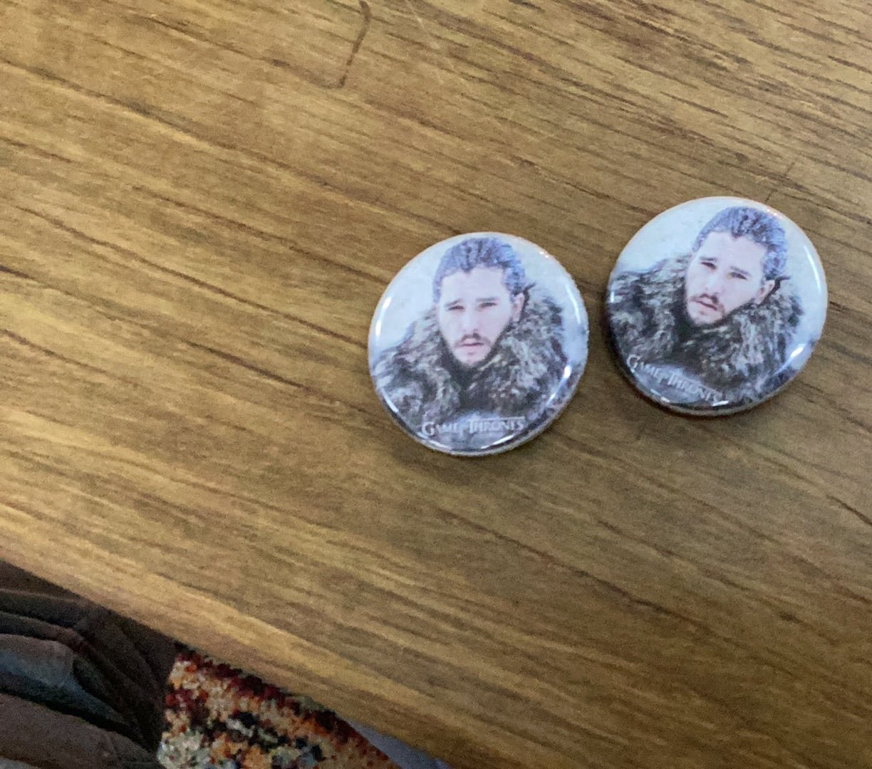 GOT JON SNOW BUTTON - #shop_name Ata BoyButtons