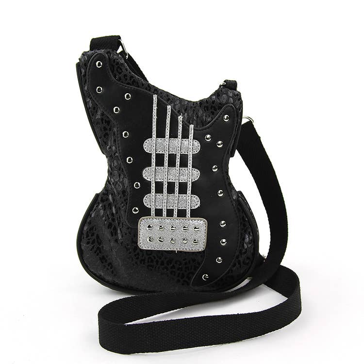 Guitar Crossbody Bag in Vinyl - #shop_name COMECO INCBags