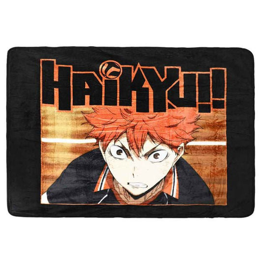 Haikyu!! Shoyo Hinata Fleece Throw Blanket - #shop_name BioworldGifts