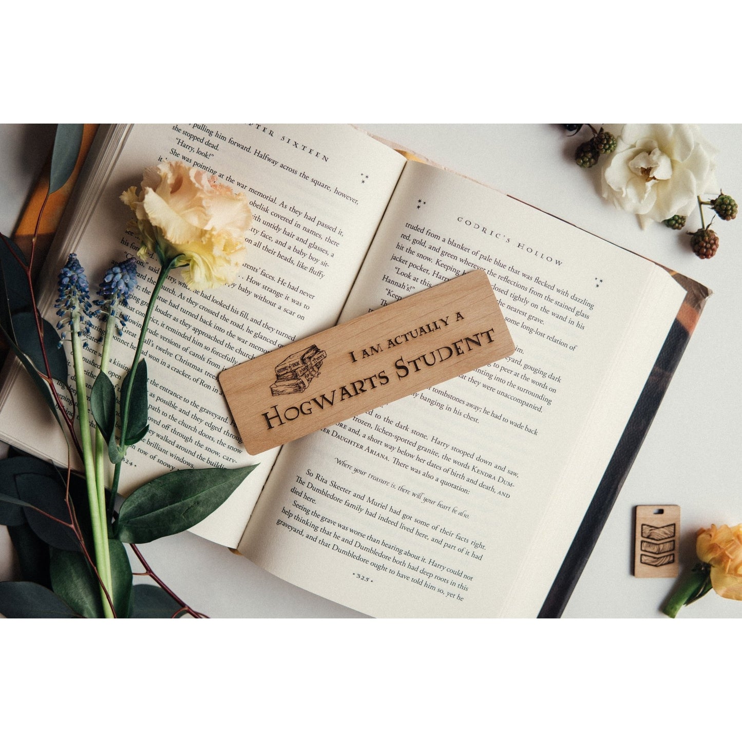 Harry Potter A Hogwarts Student Bookmark - #shop_name North To South DesignsBookmarks