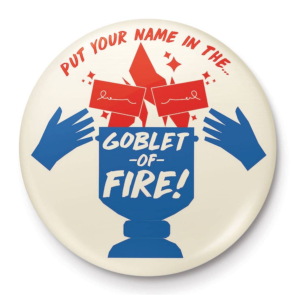 Harry Potter Button (Clubhouse - Goblet Of Fire) 25mm - #shop_name Pyramid InternationalButtons