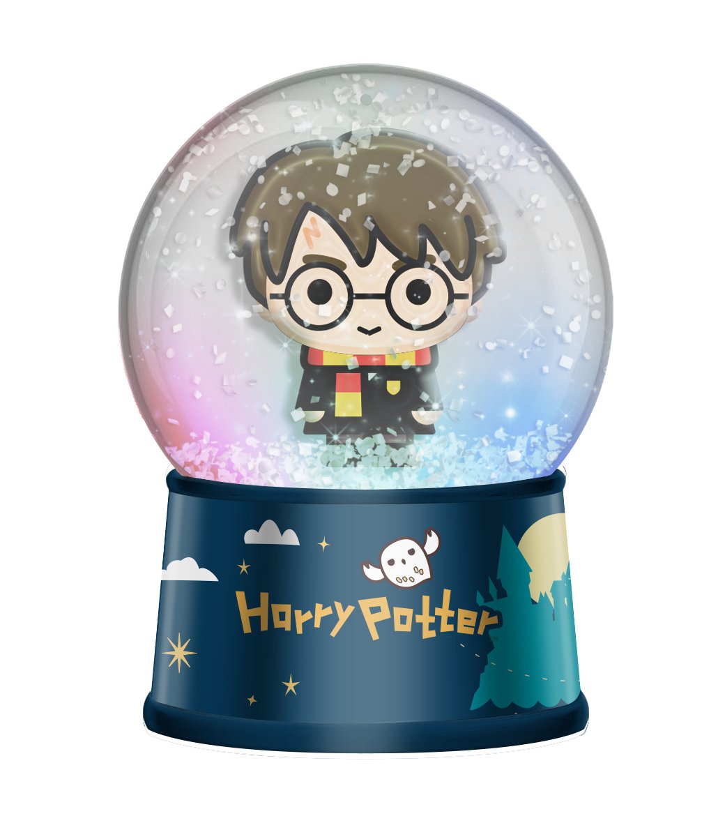 Harry Potter Extra Small Mini 55mm Snow Globe - #shop_name Silver BuffaloKitchen