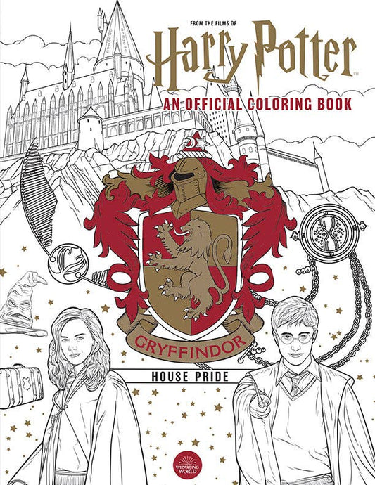 Harry Potter: Gryffindor House Pride: The Official Coloring Book - #shop_name Insight EditionsGifts