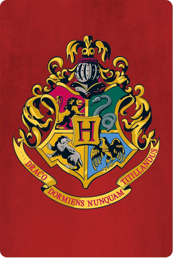 Harry Potter - Hogwarts Crest Mini Notebook - #shop_name Paper House ProductionsStationary