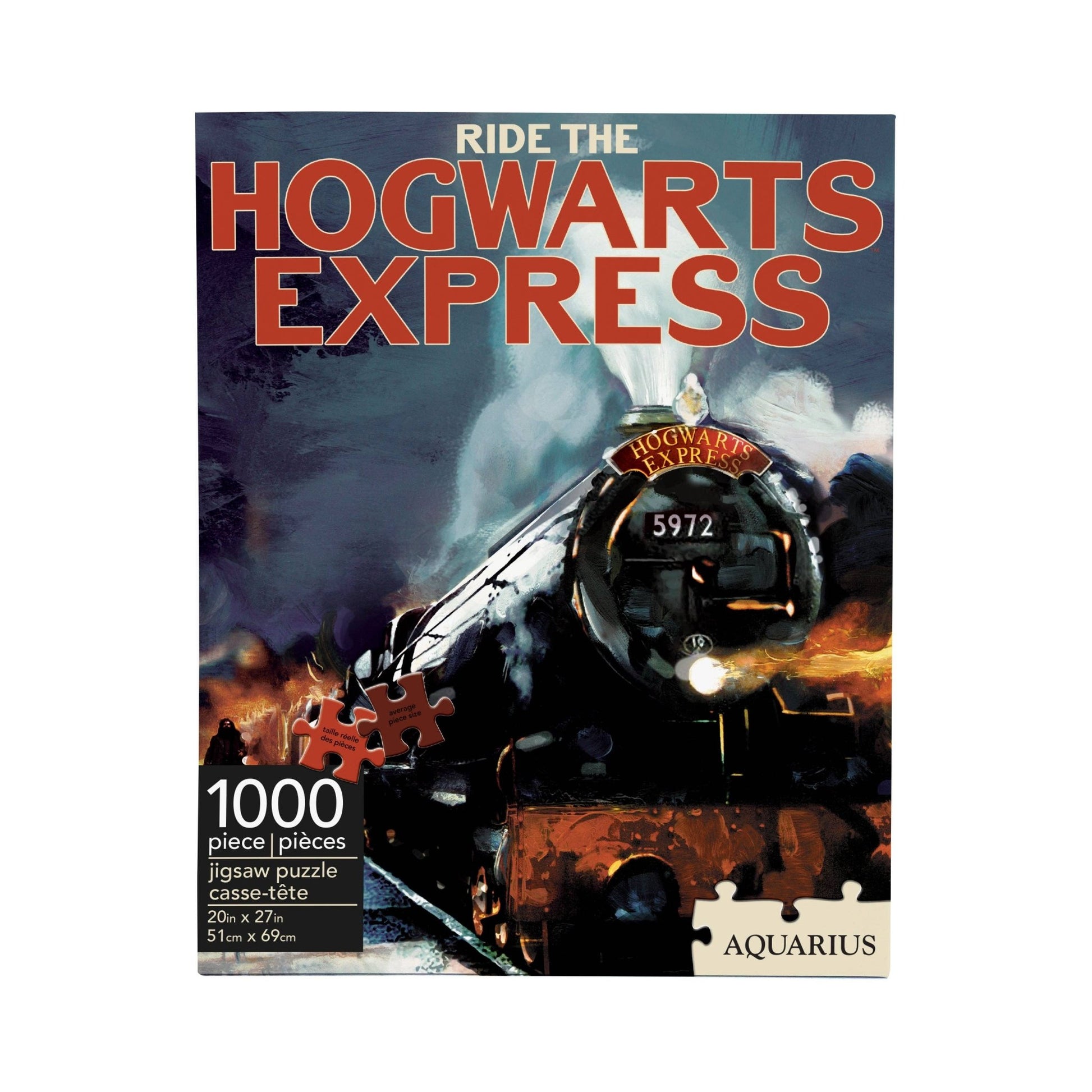 Harry Potter Hogwarts Express 1000 Piece Jigsaw Puzzle - #shop_name AQUARIUS, GAMAGO, ICUP, & ROCK SAWS by NMR Brandspuzzles