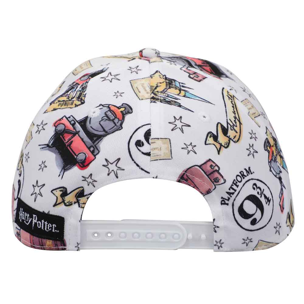 Harry Potter Hogwarts Water Color Hat - #shop_name BioworldHats