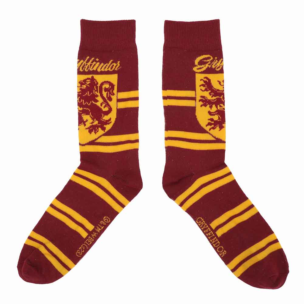 Harry Potter House Crests 5 Pair Crew Socks - #shop_name BioworldSocks