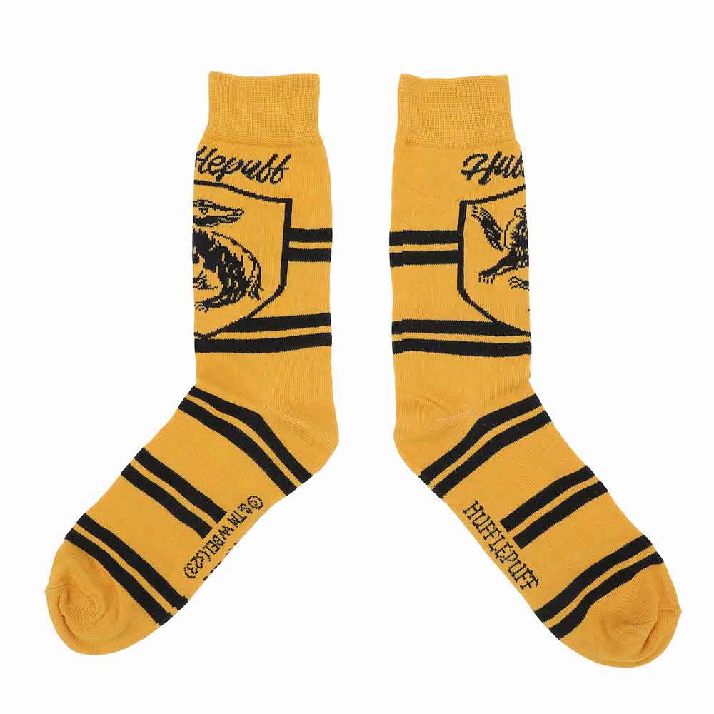 Harry Potter House Crests 5 Pair Crew Socks - #shop_name BioworldSocks