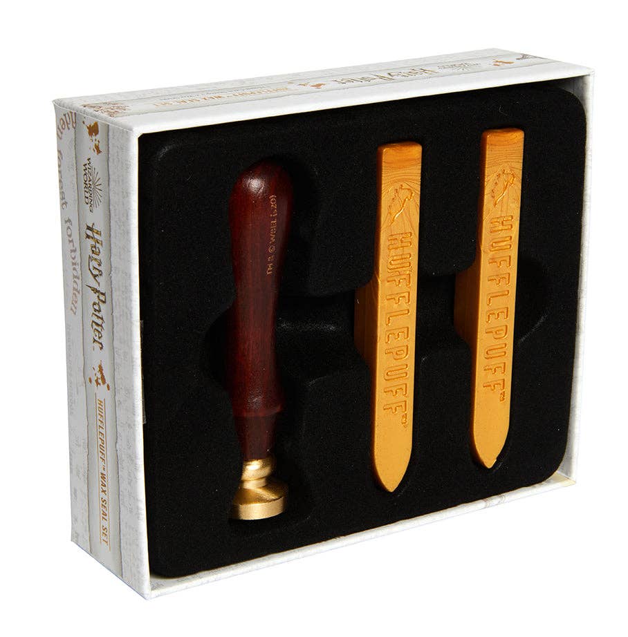 Harry Potter: Hufflepuff Wax Seal Set - #shop_name Insight EditionsGifts