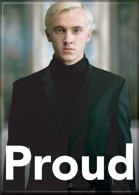 Harry Potter Malfoy Proud Magnet - #shop_name Ata BoyMagnets