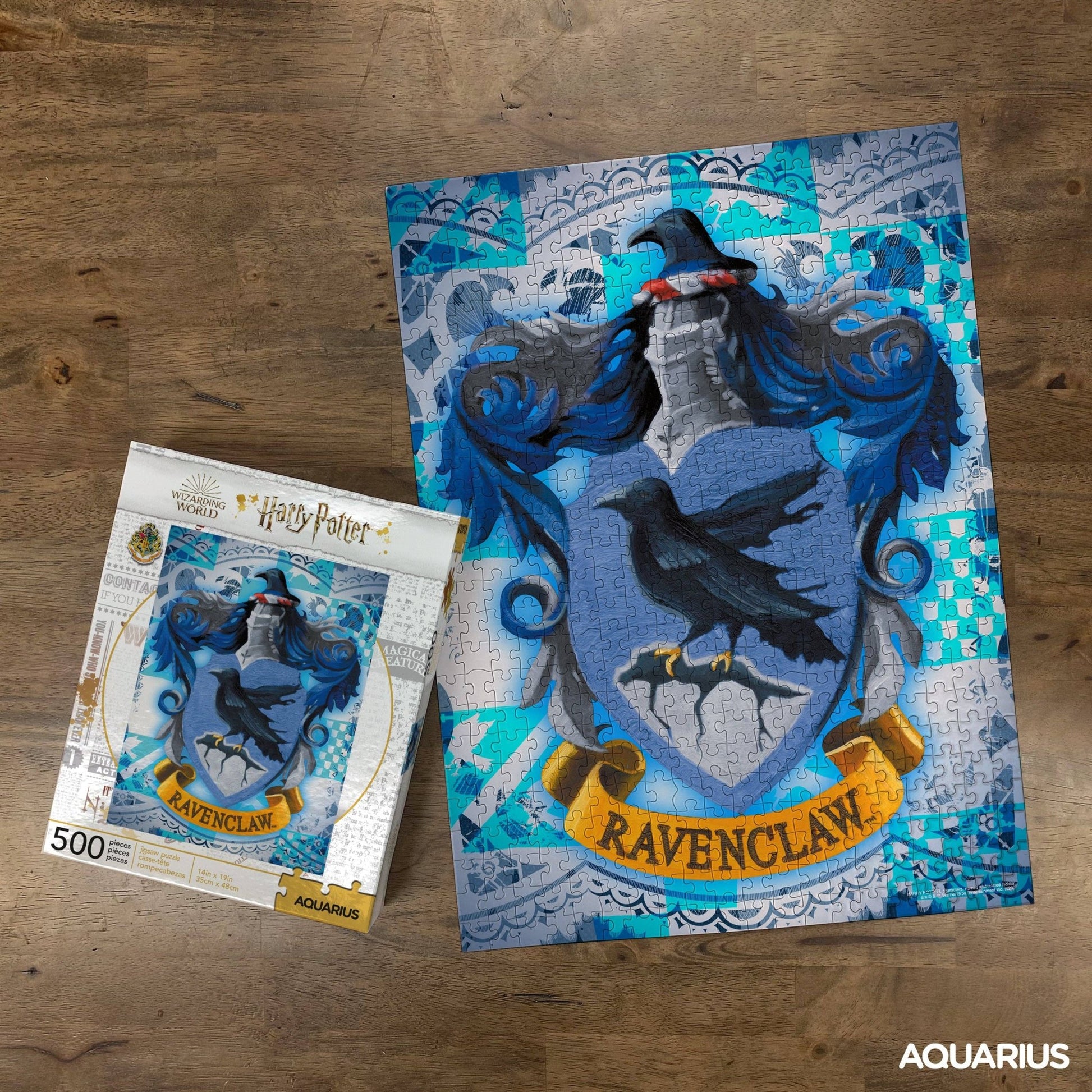 Harry Potter Ravenclaw 500 Piece Jigsaw Puzzle - #shop_name AQUARIUS, GAMAGO, ICUP, & ROCK SAWS by NMR BrandsPuzzles