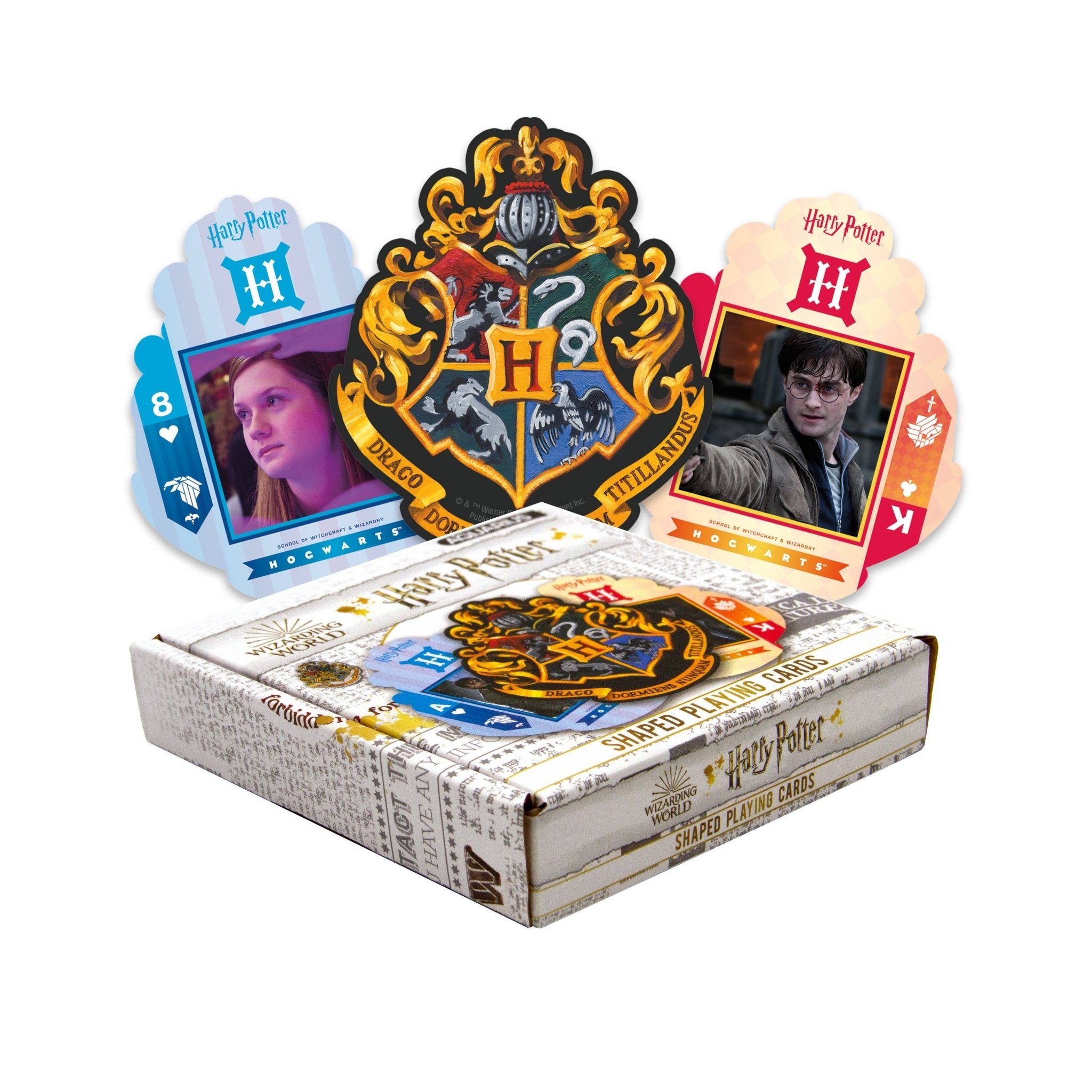 Harry Potter Shaped Playing Cards - #shop_name AQUARIUS, GAMAGO, ICUP, & ROCK SAWS by NMR BrandsGift Cards