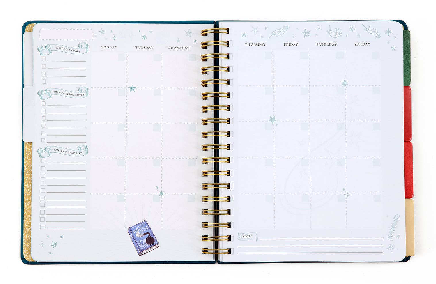 Harry Potter: Spells and Potions 12 - Month Undated Planner - #shop_name Insight EditionsGifts