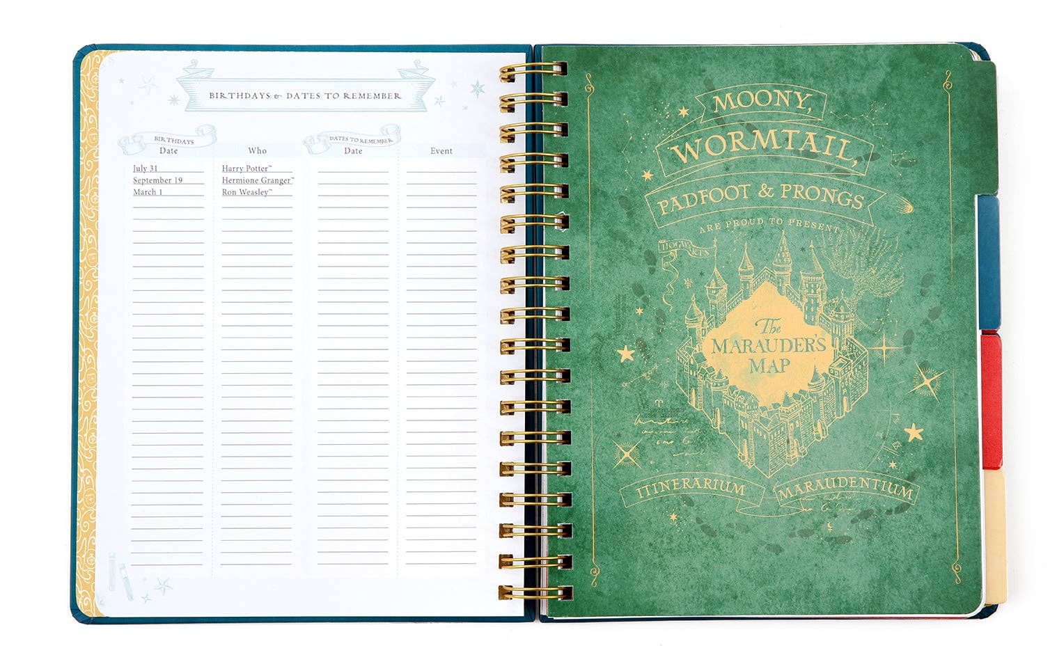 Harry Potter: Spells and Potions 12 - Month Undated Planner - #shop_name Insight EditionsGifts