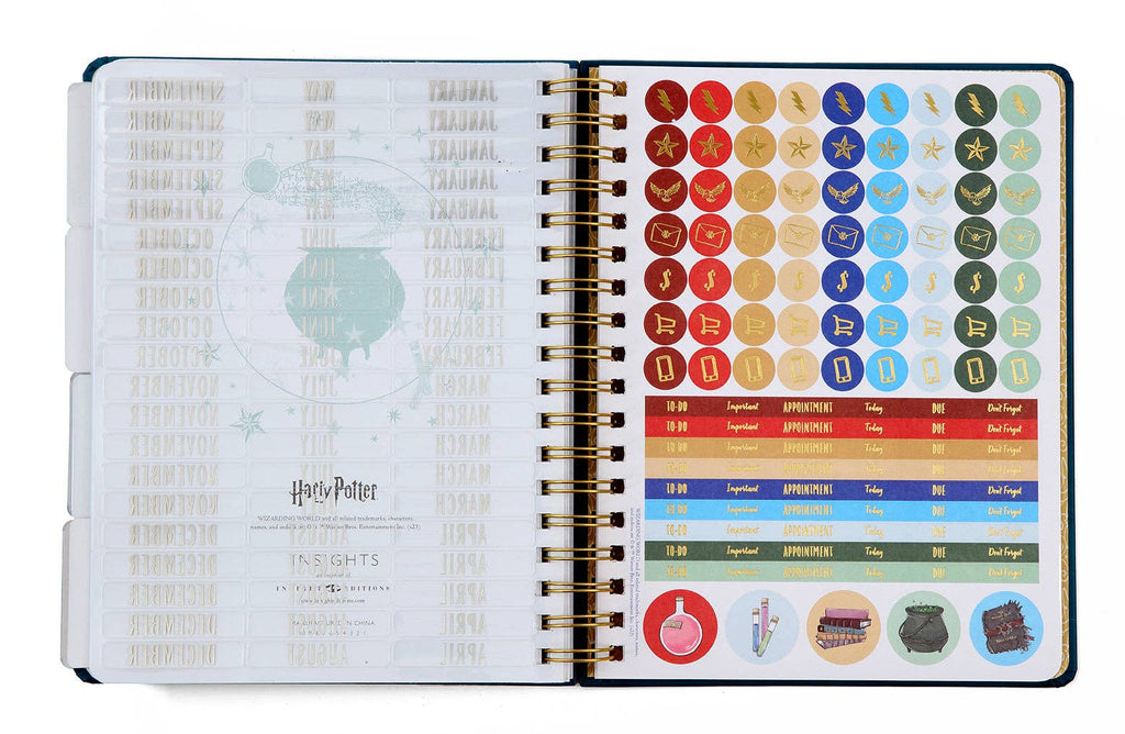 Harry Potter: Spells and Potions 12 - Month Undated Planner - #shop_name Insight EditionsGifts