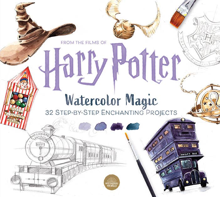 Harry Potter Watercolor Magic - #shop_name Insight EditionsGifts