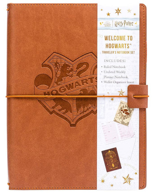 Harry Potter: Welcome To Hogwarts Traveler's Notebook Set - #shop_name Insight EditionsGifts