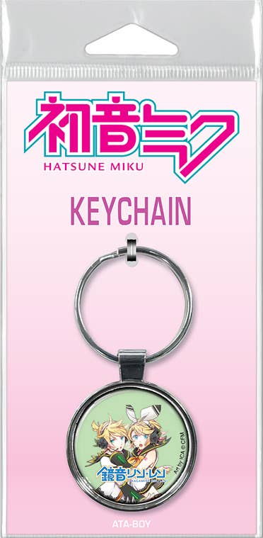 Hatsune Miku Rin Len ICA Keychain - #shop_name Ata BoyKeychains