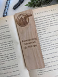 House Ravenclaw - Harry Potter Inspired Wooden Bookmark - #shop_name NTSD Gaming and Bookish GoodsGifts