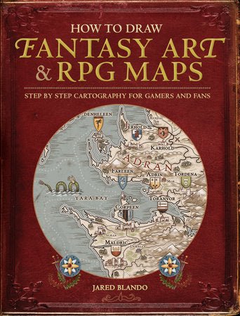 How to Draw: Fantasy Art & RPG Maps - #shop_name Penguin Random HouseBooks