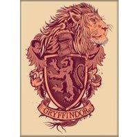 HP GRYFFINDOR CREST ALT MAGNET - #shop_name Ata BoyMagnets