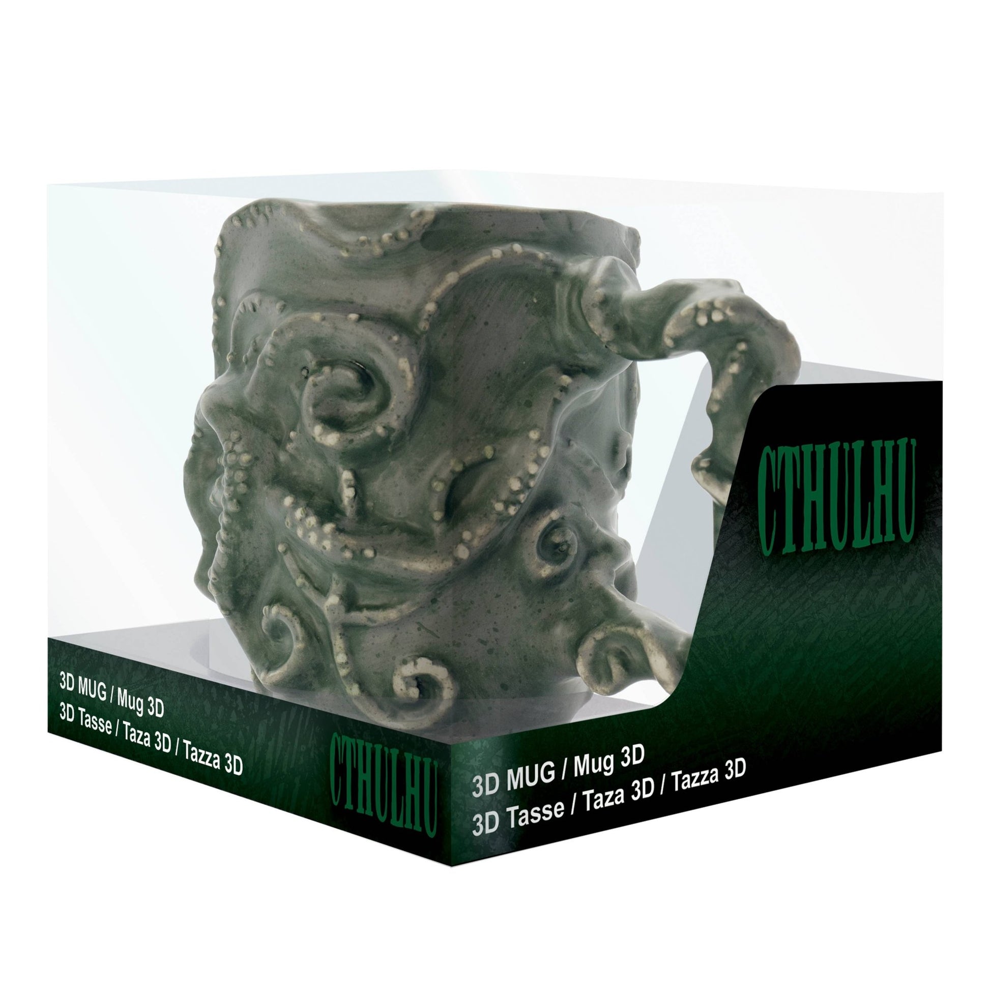 H.P Lovecraft Cthulhu 3D Ceramic Coffee Mug 8 Oz - #shop_name ABYstyleDrinkware