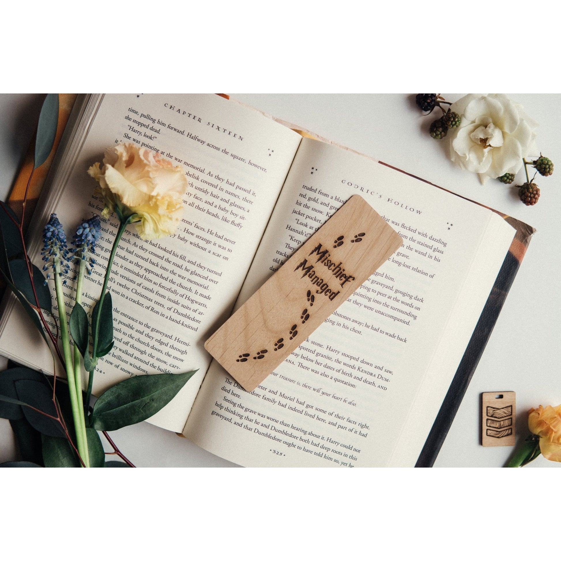 HP Mischief Managed Bookmark - #shop_name North To South DesignsBookmarks