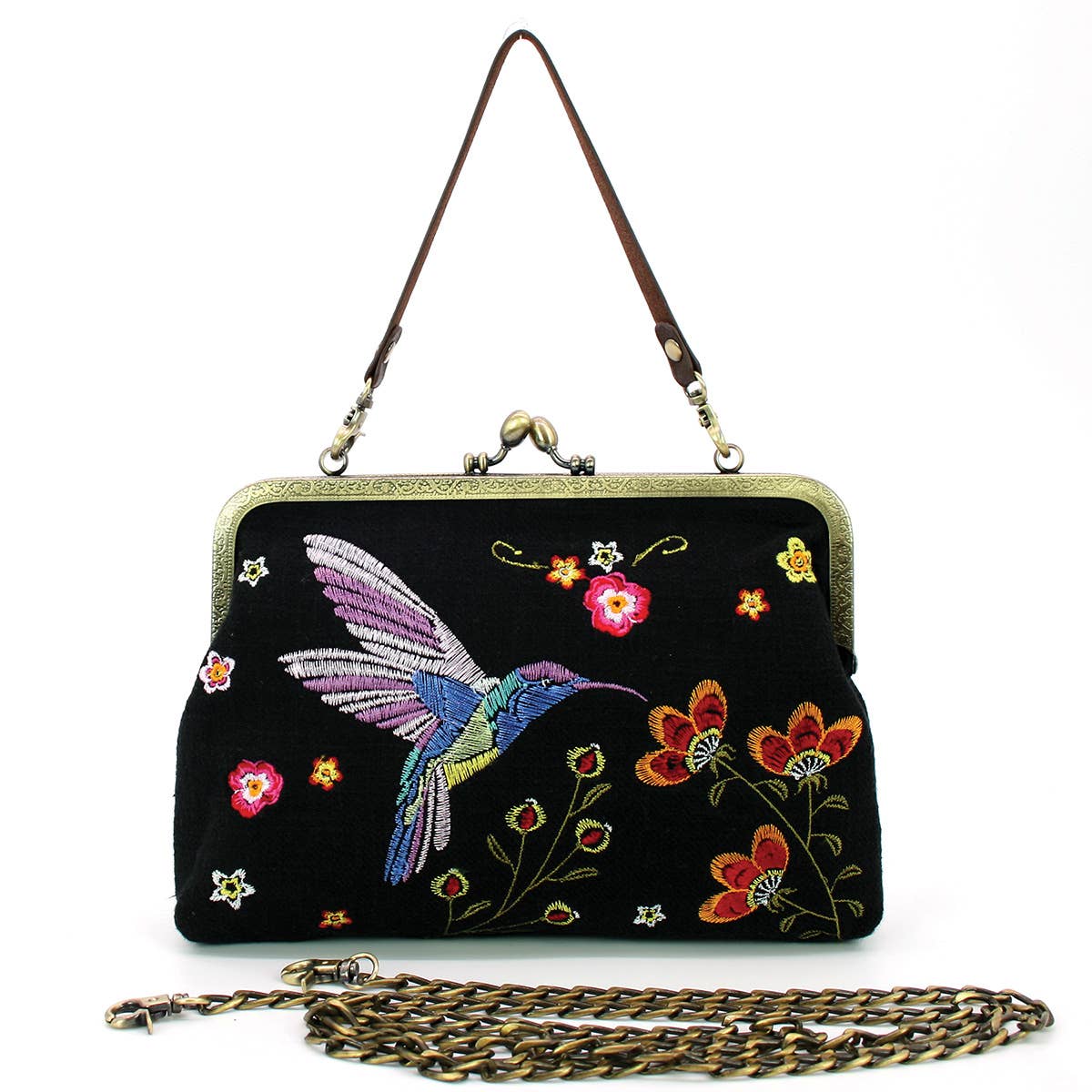 Hummingbird Kisslock Bag - #shop_name COMECO INCBoutique Bags