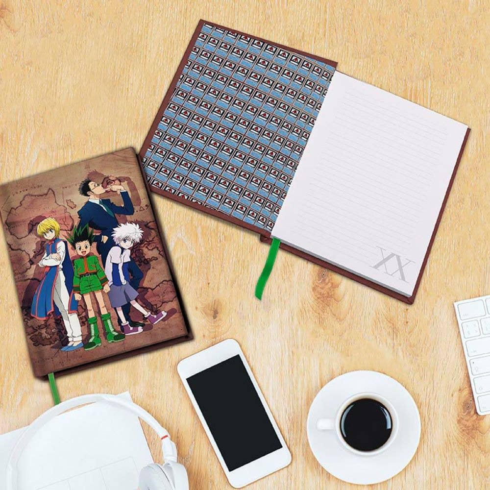 Hunter x Hunter Hardcover Group Notebook with 180 Pages - #shop_name ABYstyleStationary