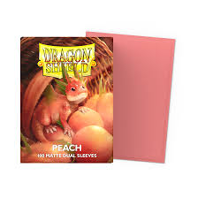 Dragon Shield Sleeves: Dual Peach (100ct)