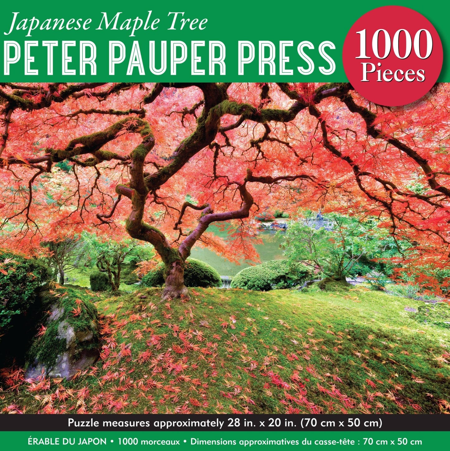 Japanese Maple Tree Jigsaw Puzzle - #shop_name Peter Pauper PressToys & Games > Puzzles > Jigsaw Puzzles