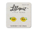 Kawaii Lemon Earrings - #shop_name Lilliput Little ThingsJewelry